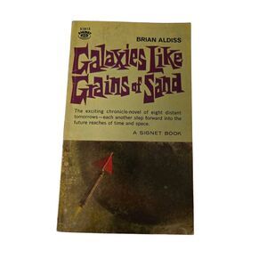 Galaxies like grains of sand by Brian Aldiss - signet books